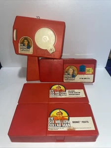 Visionneuse de film The Bionic Woman occasion testée extrêmement rare + 3 cassettes - Photo 1/8
