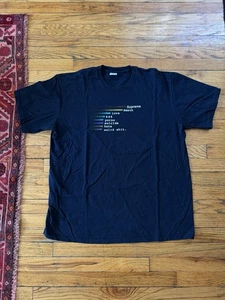 T-shirt Supreme Weird Stuff Poem (2018) XL - Foto 1 di 2