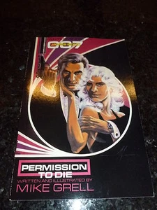 JAMES BOND - PERMISSION TO DIE Comic - No 1 - Date 1989 - Eclipse Comic - Picture 1 of 4