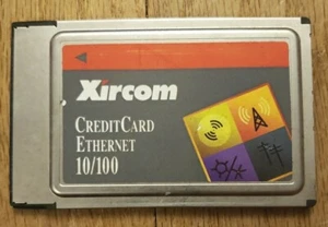 Vintage Xircom CreditCard Ethernet 10/100 Upgradable CE3-10/100 PCMCIA PC Card - Picture 1 of 2