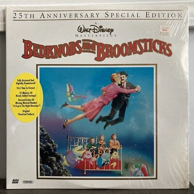 WALT DISNEY BEDKNOBS AND BROOMSTICKS 25TH ANNIVERSARY SPECIAL LASERDISC SEALED🆕 - Image 1 of 2