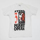 Vintage Sting Three Penny Opera T-Shirt Men Size M 1989 Single Stitch 19x26