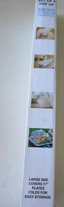 New Modi Mesh Screen Set of 4 Pop Up 4 Colors Food Cover Tents 17" Covers - Picture 1 of 6