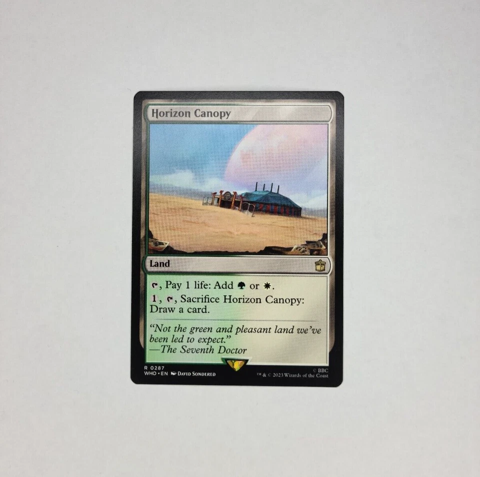 Horizon Canopy Universes Beyond: Doctor Who Regular Rare MTG - Image 1 of 1