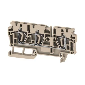 Terminal de alimentación WEIDMULLER ZDU 4/3AN 7904180000 beige oscuro 5 un. Nuevo - Imagen 1 de 7