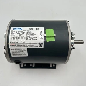 Leeson Electric Motor 1/2 HP 1725 RPM 3PH 208-230/460 Volt 56 Frame - C1131774 - Picture 1 of 10