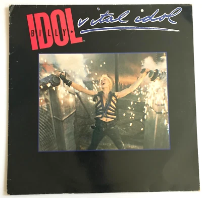 Billy Idol – Vital Idol - Vinyl LP Compilation- White Wedding , Mony Mony - Image 1 of 4