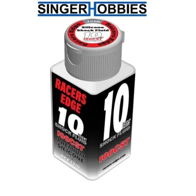 RACERS EDGE RCE3210 10 Weight, 100cSt, 70ml 2.36oz Pure Silicone Shock Oil HRP - Image 1 of 2