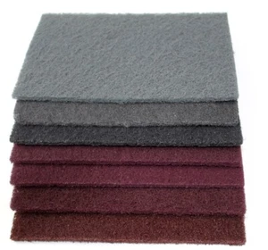 Schleifvliespads Korn Auswahl 080-800 Handpads Schleifvlies 152x229mm - Picture 1 of 9