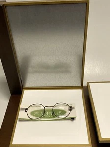 PEACHTREE Eyeglasses Frame PT96 Capri 45-18-130 Gunmetal Round Full Rim - Picture 1 of 8