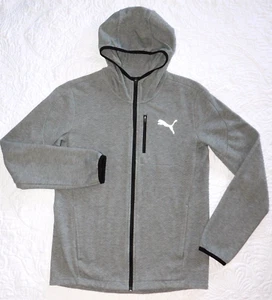 Chaqueta con capucha reflectante gris/negra con cremallera PUMA ―S pequeña ― CT01 - Imagen 1 de 7
