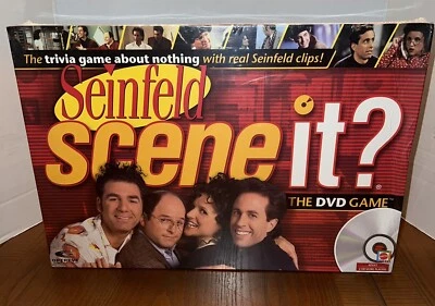 Seinfeld Scene It? DVD Game by Mattel New In Original Plastic Packaging NIB - Image 1 of 4