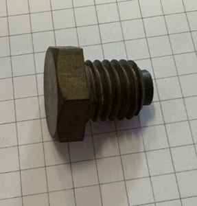 8122960 TAPPO SCARICO OLIO CON CALAMITA ORIGINALE APRILIA PEGASO 600 1990-1991 - Picture 1 of 3
