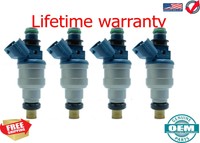 OEM Nikki Fuel Injectors Set INP-012 Rebuilt by Master ASE Mechanic USA 6