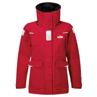 Chaqueta offshore roja para mujer GILL OS2 (OS25JWRED01) Foto 1 de 4