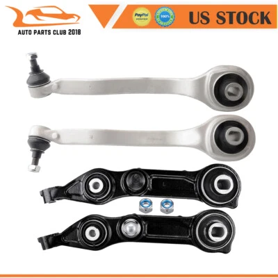 4pcs Front Lower Control Arm w/ Ball Joints For 2007-2011 MERCEDES-BENZ CLS550 Foto 1 de 4
