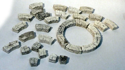 Burg Burgturmstein gerundet 32 Stk, LGB Gartenbahn menbb211 - Bild 1 von 2