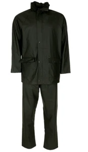 Traje de lluvia impermeable original del ejército belga militar BE OD verde - Imagen 1 de 3