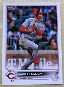 2022 Topps Update Series Jake Fraley Card #US43 Reds High-Grade NM - Picture 1 of 2