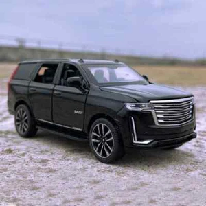 1:32 Cadillac Escalade Off-Road SUV Vehicle Alloy Model Car Sound Light Pullback - Picture 1 of 25