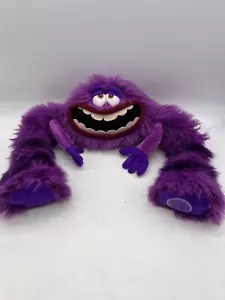 ART MONSTER PLUSH Purple 13" STUFFED TOY Monsters Inc. University DISNEY PIXAR - Picture 1 of 12