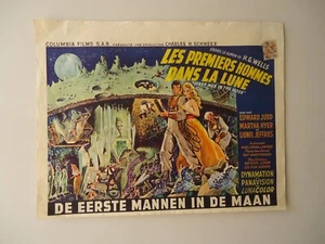 SCI FI/FIRST MEN IN THE MOON/first men in the moon/F28/Belgian poster - Picture 1 of 1