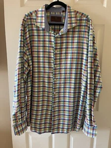 James Tattersall Button Down Shirt • Mens XXL - Picture 1 of 7