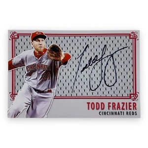 Todd Frazier Signed 5.5" x 3.75" Photo Autograph Cincinnati Reds Auto - Picture 1 of 1