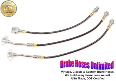 JUEGO MANGUERA FRENO ACERO INOXIDABLE Chevrolet Truck V10, 1987 Foto 1 de 3