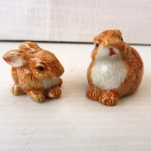 KLIMA k064 Miniature statuette en porcelaine - LES LAPINS RABBIT - Bild 1 von 6
