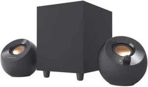 Creative Pebble Plus Enceintes de Bureau Haut-Parleurs Alimentés par USB 2.1 ... - Photo 1/7
