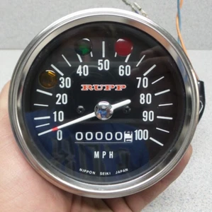 NOS Rupp RST-100 Motorcycle Dirt Bike Speedometer Speedo - Picture 1 of 24