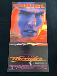 DAYS OF THUNDER original poster- TOM CRUISE-NICOLE KIDMAN-FORMULA ONE - Picture 1 of 1