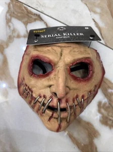 Brand New Spirit Halloween Serial Killer Latex Mask - Picture 1 of 2