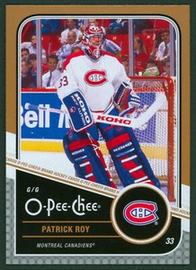 2011-12 O-Pee-Chee PATRICK ROY Gold Marquee Legends #L7 Rare SP Insert HOF OPC