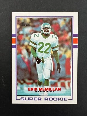 1989 Topps - #223 Erik McMillan  - 50% off 5 or more under $5 - Image 1 of 2