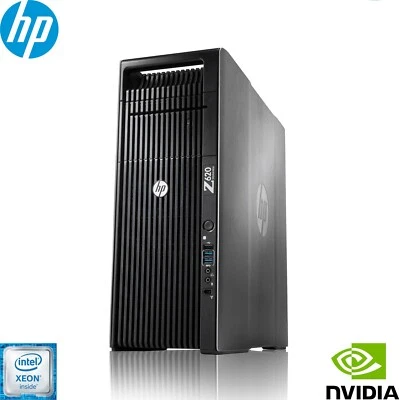 HP Z620 - Intel Xeon 4 Core E5-1620@ 3.60GHz 8 GB DDR3, 2 x 1.2TB 10K SAS HDD - Image 1 of 4
