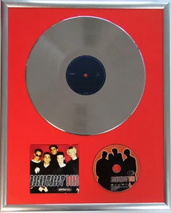 Backstreet Boys Backstr gerahmte CD Cover +12" Vinyl goldene/platin Schallplatte - Picture 1 of 1
