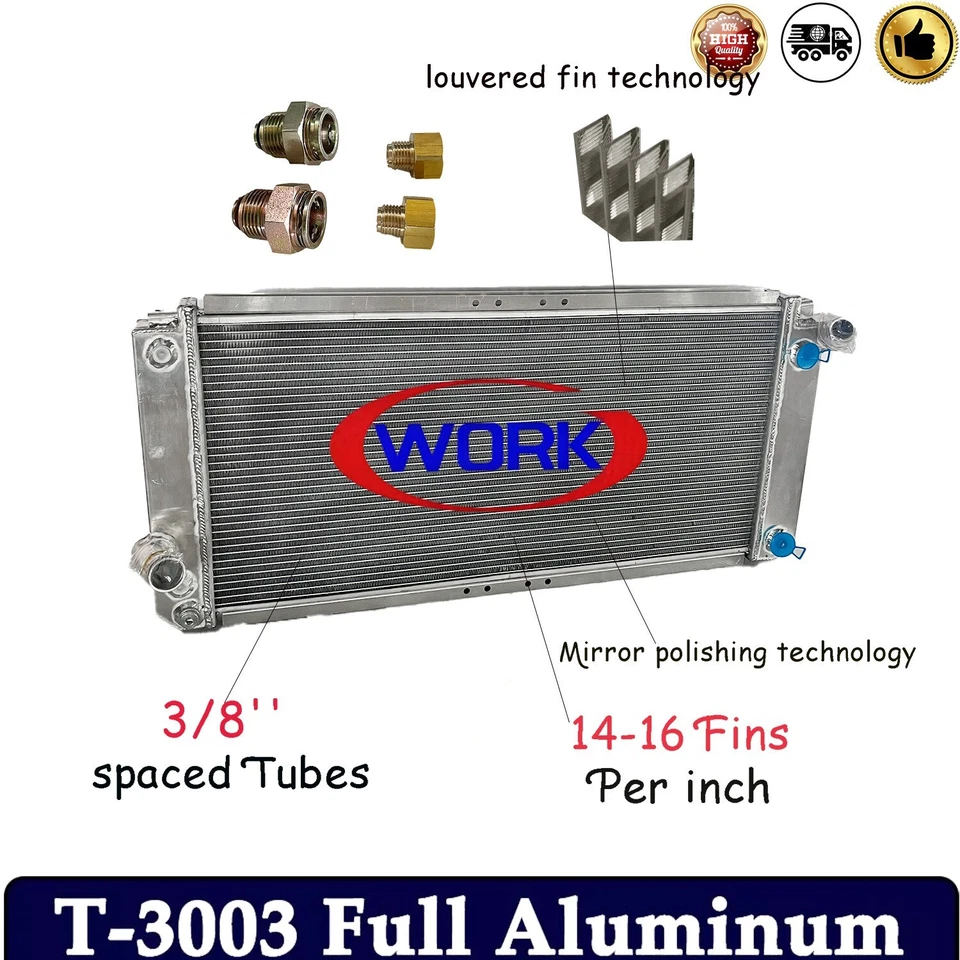 Radiador para Cadillac Eldorado 1993-2002/94-99 Deville 93-97 Sevilla 1993 Allant Foto 1 de 4