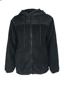 Chaqueta deportiva con capucha híbrida de piel de oveja sintética Z by Zella para mujer. - Imagen 1 de 2