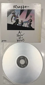 RUSH - A SHOW OF HANDS Laserdisc LD - Tested - Picture 1 of 5
