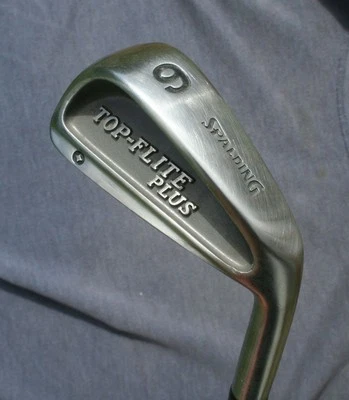 Ladies Spalding Top Flite Plus # 6 Iron with Original Steel Shaft TopFlite - Image 1 of 3