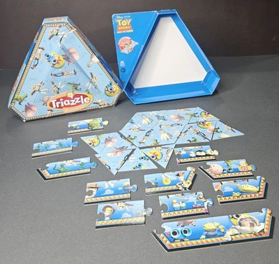 2007 Disney Pixar's Toy Story Triazzle Brain Teaser 28 Piece Puzzle Ages 8+ GUC - Image 1 of 4
