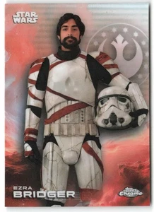 2025 Topps Chrome Star Wars Ezra Bridger #39 Refractor - Bild 1 von 2