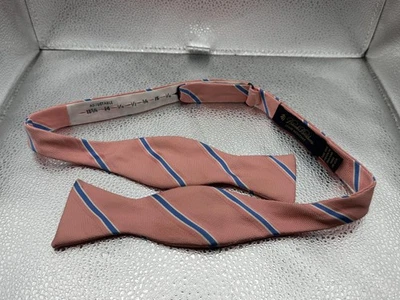 Brooks Brothers Bow Tie Mens Adjustable Silk Stain Resistant Made in USA Formal - Image 1 of 3