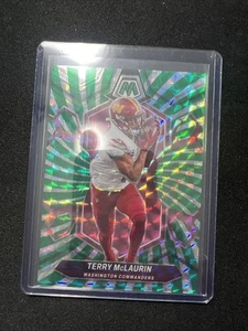 2024 Panini Mosaic #220 Green Swirl Prizm Terry McLaurin SSP 02/13 Short Print - Bild 1 von 13