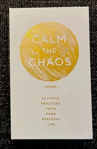 Calm the Chaos Cards : 65 Simple Practices for a More Peaceful Life by Nicola... - Bild 1 von 3