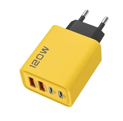 Caricatore USB PD da 120 W, adattatore da muro Type-C per ricarica rapida - Image 1 of 3