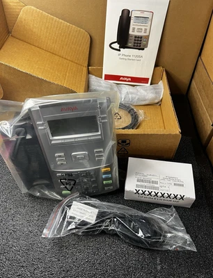Avaya NTYS03SAGS 1120SA Secure IP Phone w/ Eng Keys and Power Supply *NEW* - Image 1 of 4