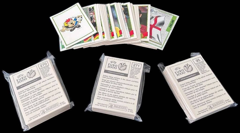 PANINI EURO 2000 STICKERS 348 DIFFERENT SET NETHERLANDS BELGIUM PICTURES - Image 1 of 1